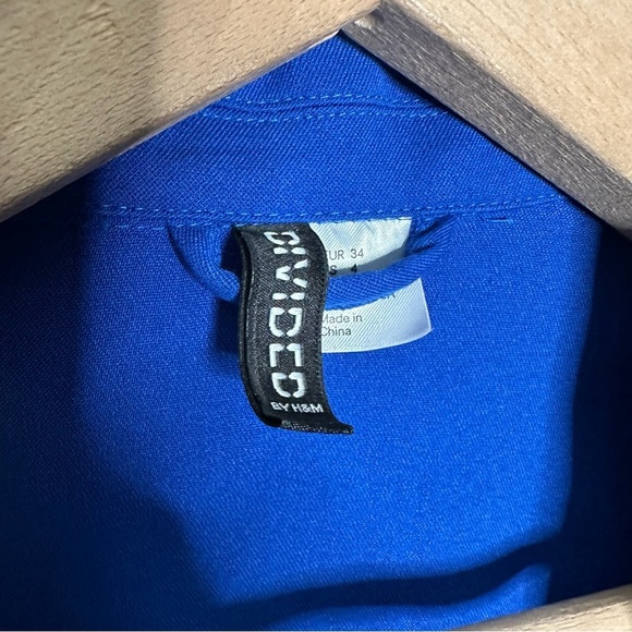 H&M | Divided Cobalt Blue Unlined Blazer - Picture 5 of 7